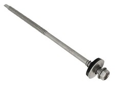 ForgeFix TechFast Pannelli Compositi ad Acciaio Vite Esagonale n.3 Punta 5,5 x 120mm x100