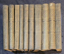 BENITO MUSSOLINI - SCRITTI E DISCORSI - Ed. Definitiva  10 volumi su 12 - HOEPLI