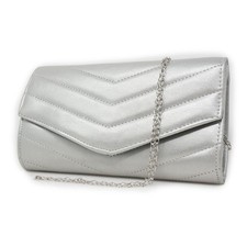 Pochette argentata borsetta - pochette,
