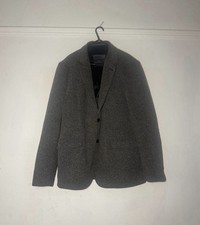 Blazer Zara Uomo Grigio