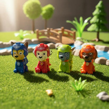 PAW PATROL SET 4 FIGURINE /
