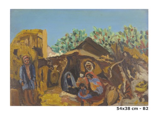 Quadro stile espressionista - in,