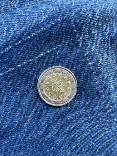 Moneta euro portogallo - moneta,