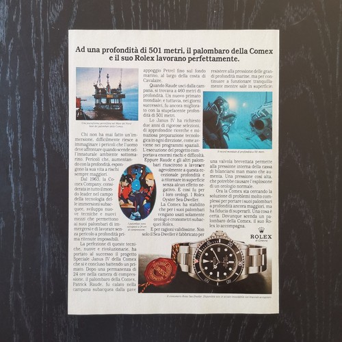 1981 rolex sea - 1981, ref