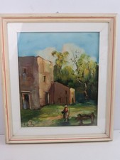 vecchio quadro in cornice