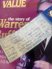 Berkshire Hathaway Ticket 1997