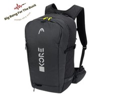 Head Kore Zaino Borsa da Sci 383101 Zaino da Sci Alpinismo Nero 30L Multifunzione
