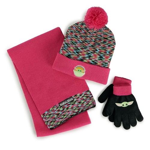 Set guanti sciarpa - , cappello