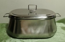 Pentola Casseruola ovale TUMMY BARAZZONI SELVAGGIA, acciaio inox