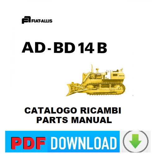 Fiatallis fiat bd14b - fiatallis, ad-bd14b