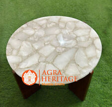 Tavolino da salotto rotondo in