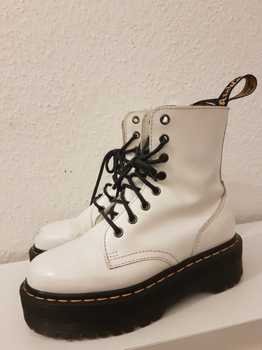 Stivali con plateau martens - con,