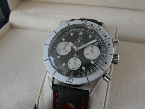 Zodiac sea chron vintage panda - zodiac,