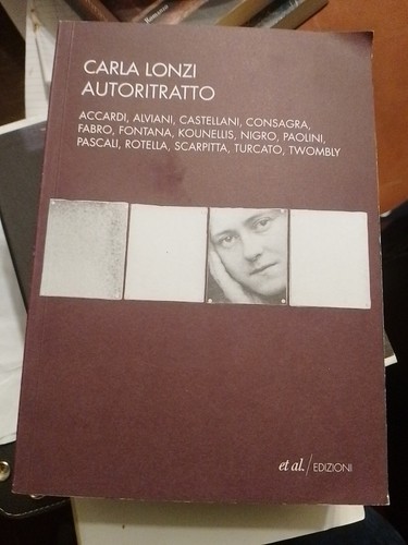 Carla lonzi autoritratto - carla,