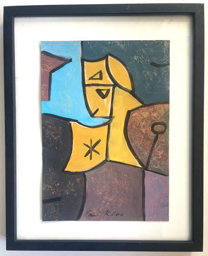 Klee paul dipinto scudo - dipinto,