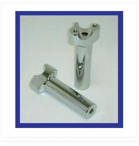 Riser manubrio cromati harley - riser,