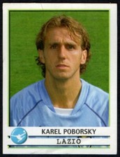 FIGURINA CALCIATORI PANINI 2001-2002 - LAZIO: KAREL POBORSKY - NUOVA - N. 183