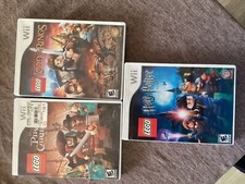 Lot Of 3 NINTENDO Wii LEGO
