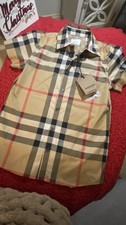 camicia bambino burberry nuova