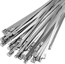 Fascette Metalliche 100 Pezzi