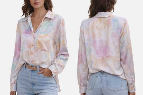 Camicia oversize zara - camicia, pastello