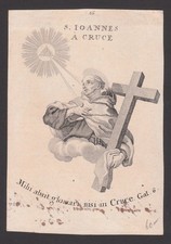 Antique devotional engraving -