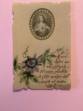 Santino rigido simil pergamena