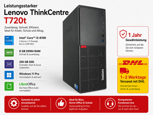 Lenovo m720t ghz - pc, gb
