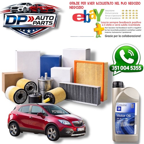 Kit tagliando opel mokka 4 - tagliando,