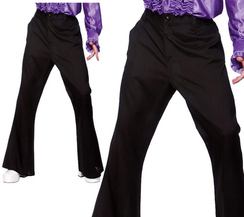 Pantaloni neri svasati anni - pantaloni,