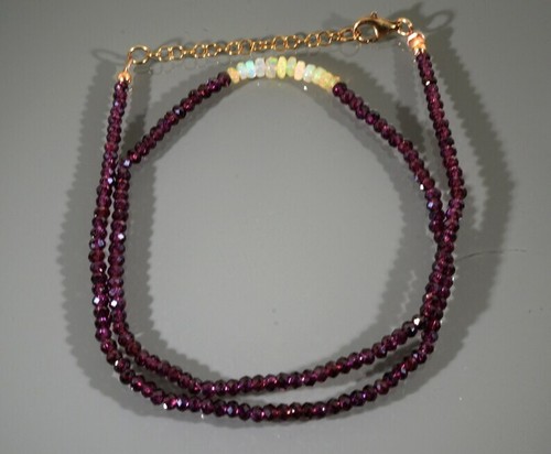 Collana con perline rondelle - collana,