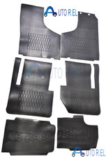 SET TAPPETI TAPPETINI GOMMA FIAT 600 - FIAT 600 D - FIAT 600D EPOCA SAGOMATI