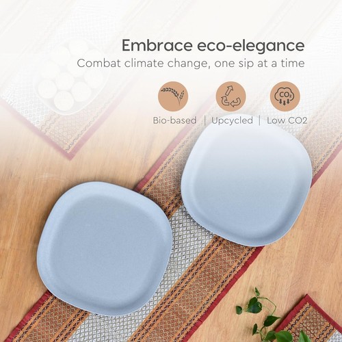 Set piatti quadrati - set, 4