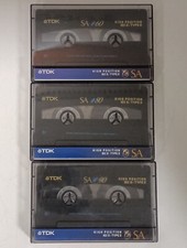 Lotto 3x TDK SA 60 80 90 1995