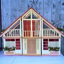 RARO! Barbie DreamHouse 1978 vintage con mobili per ogni stanza condizioni incredibili