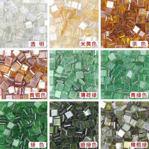 Piastrella mosaico trasparente