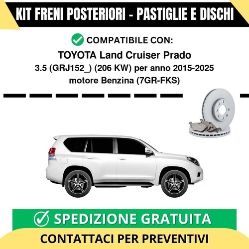 Kit freni posteriori toyota - kit,