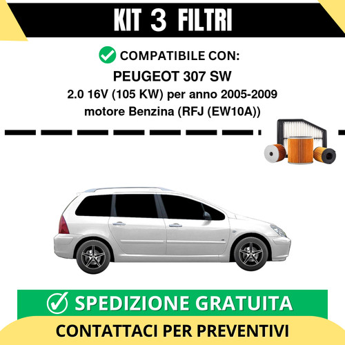 Kit filtri tagliando per - kit,
