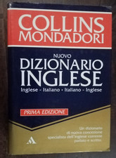 NUOVO DIZIONARIO INGLESE - COLLINS MONDADORI - PRIMA EDIZIONE       R