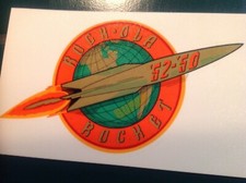 DECALCOMANIA RAZZO JUKEBOX ROCK-OLA 1. At. 6,5 pollici o 2 at. 3,5 POLLICI