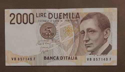 Banconota 2000 lire marconi - lire,