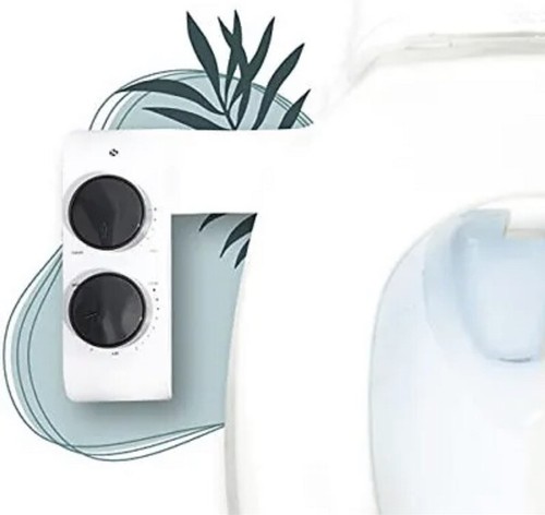 Warm water bidet attachment - water,