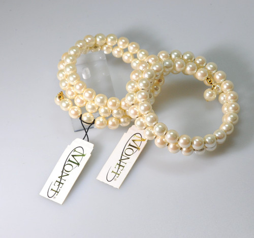 Bracciale monet fainte perle - bracciale,