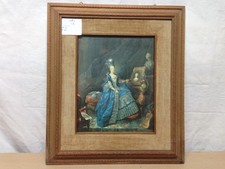 1136 CORNICE VINTAGE IN LEGNO  CON STAMPA  A COLORI, ARREDAMENTO