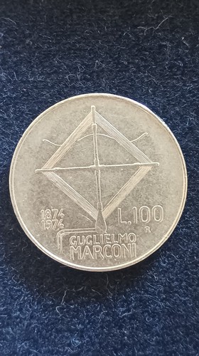 Moneta 100 lire guglielmo - moneta,