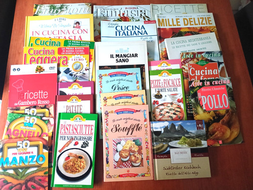 Lotto libri riviste - e,