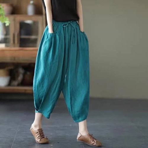Pantaloni corti donna larghi