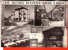 CARTOLINA BARGAGLI  B/N   VIAGGIATA  1964 BAR TRATTORIA  NANNI OCCASIONE