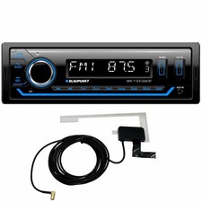 DAB Autoradio Blaupunkt Bpa 1124 DAB BT Stereo Bluetooth USB Aux Input + Antenna