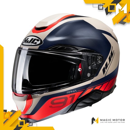 Casco moto modulare - modulare, hjc
